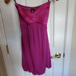 NWT 2b bebe fuchsia dress